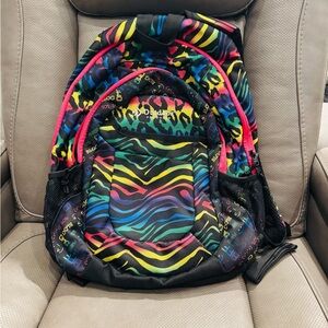 Colorful Animal Print Backpack